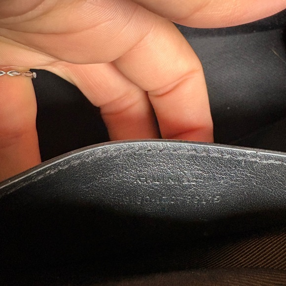 Authentic Yves Saint Laurent Kate Dark Green Crossbody with Gold Chain - Picture 7 of 10